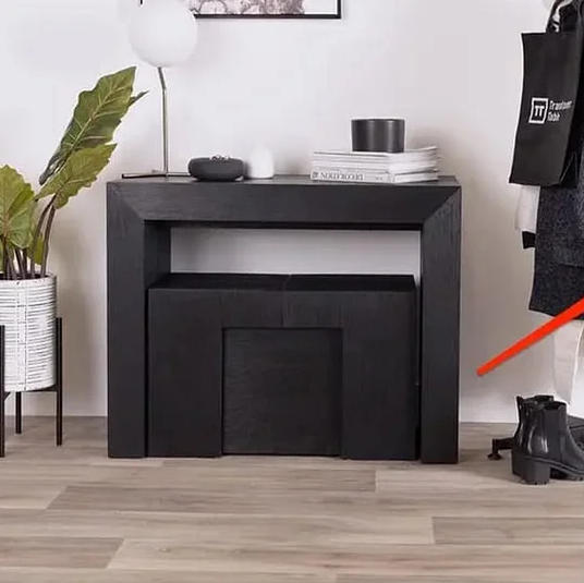 🔥Last Day Amazon Clearance! ✨Super versatile extendable 6-in-1 Dining Table