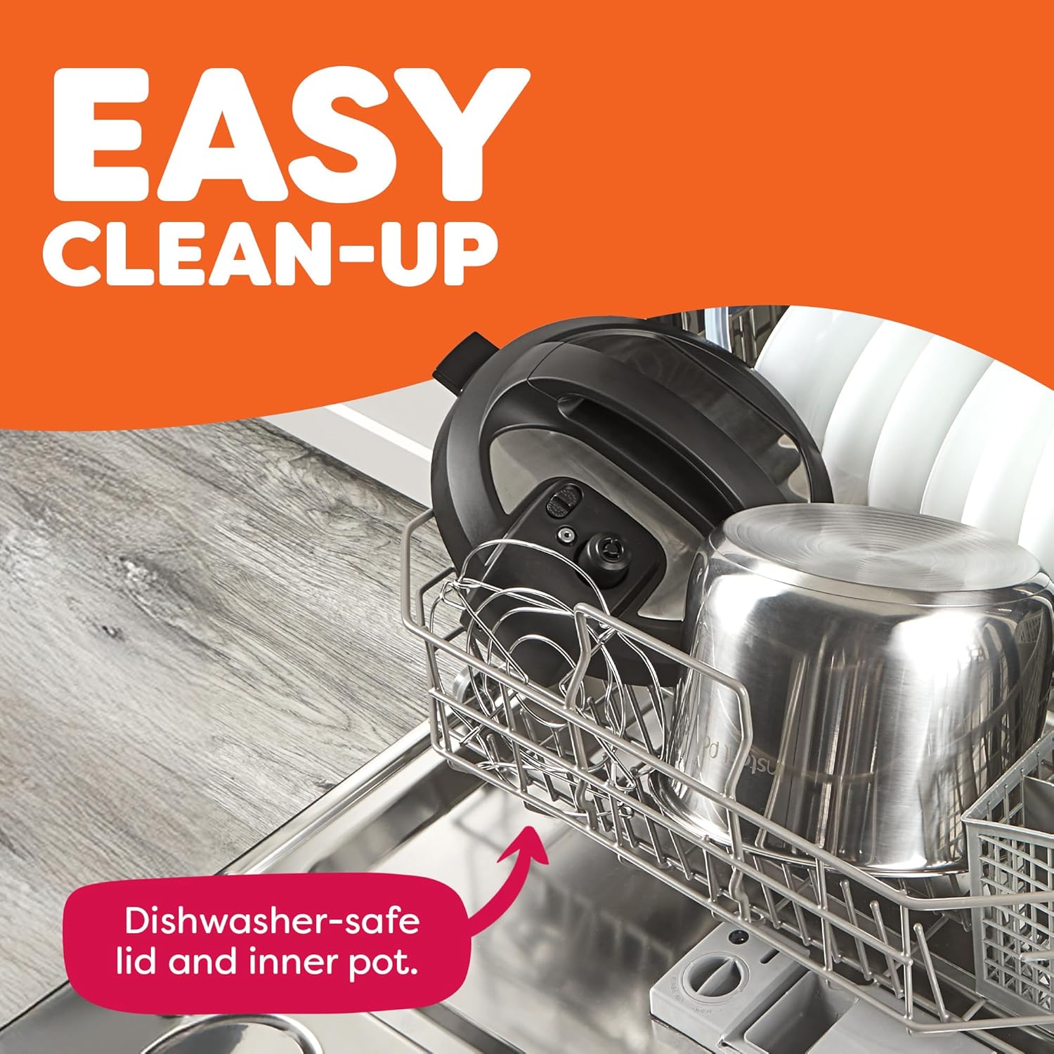 🔥Official Store🔥【Order today and get a free knife set!】Instant Pot Duo 7-in-1 Electric Pressure Cooker, Slow Cooker, Rice Cooker, Steamer, Sauté, Yogurt Maker, Warmer & Sterilizer, Includes App With Over 800 Recipes, Stainless Steel