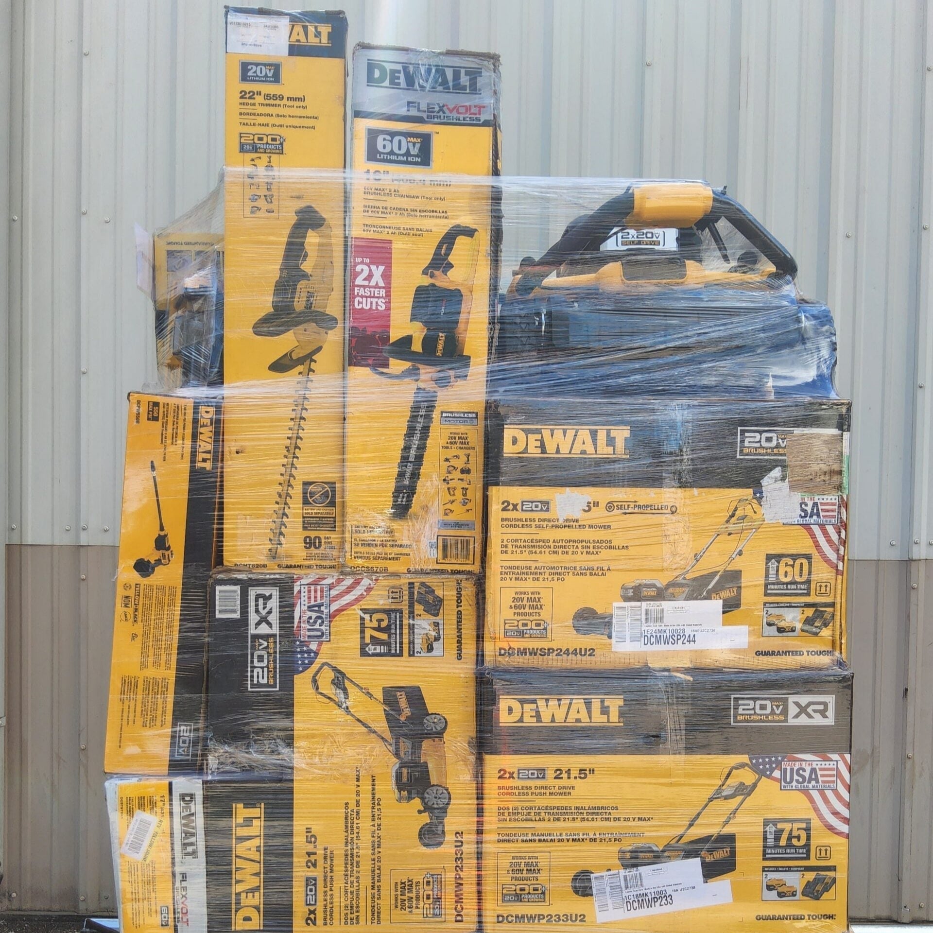 🧰Last day to reduce price!⏳  MIXED TOOLS PALLET – LOT ID: 251035 – Untested Customer Return