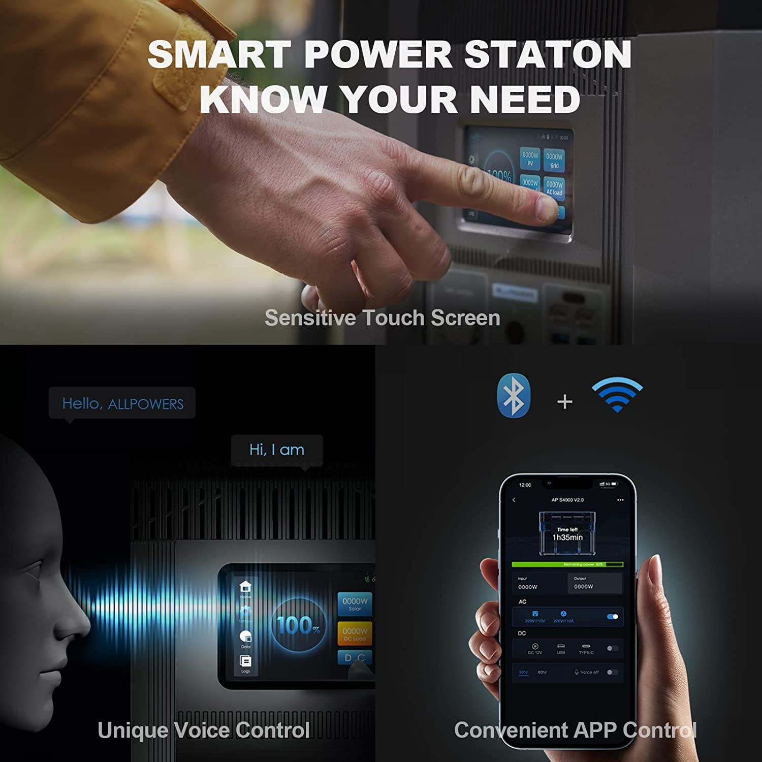 💥Clearance Sale🔥 ALLPOWERS R4000 Portable Solar Generator Kit