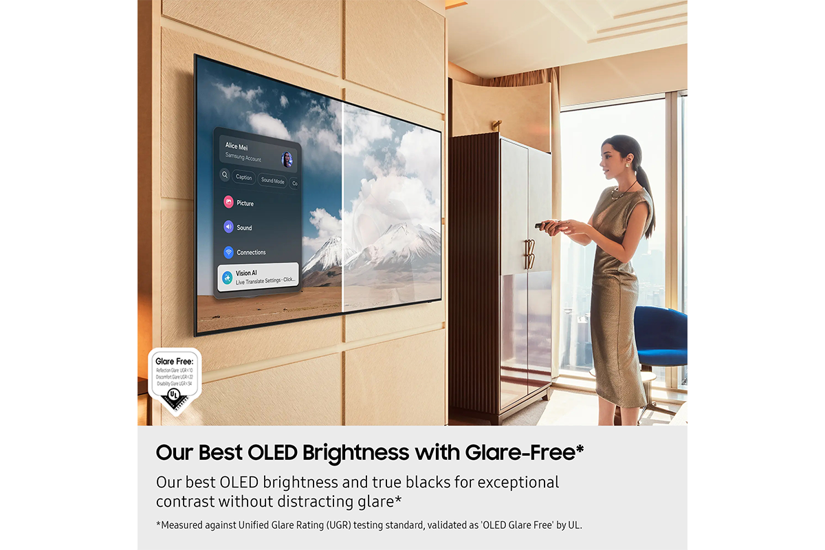 Samsung OLED 55 Inch S95F Glare Free AI Smart TV
