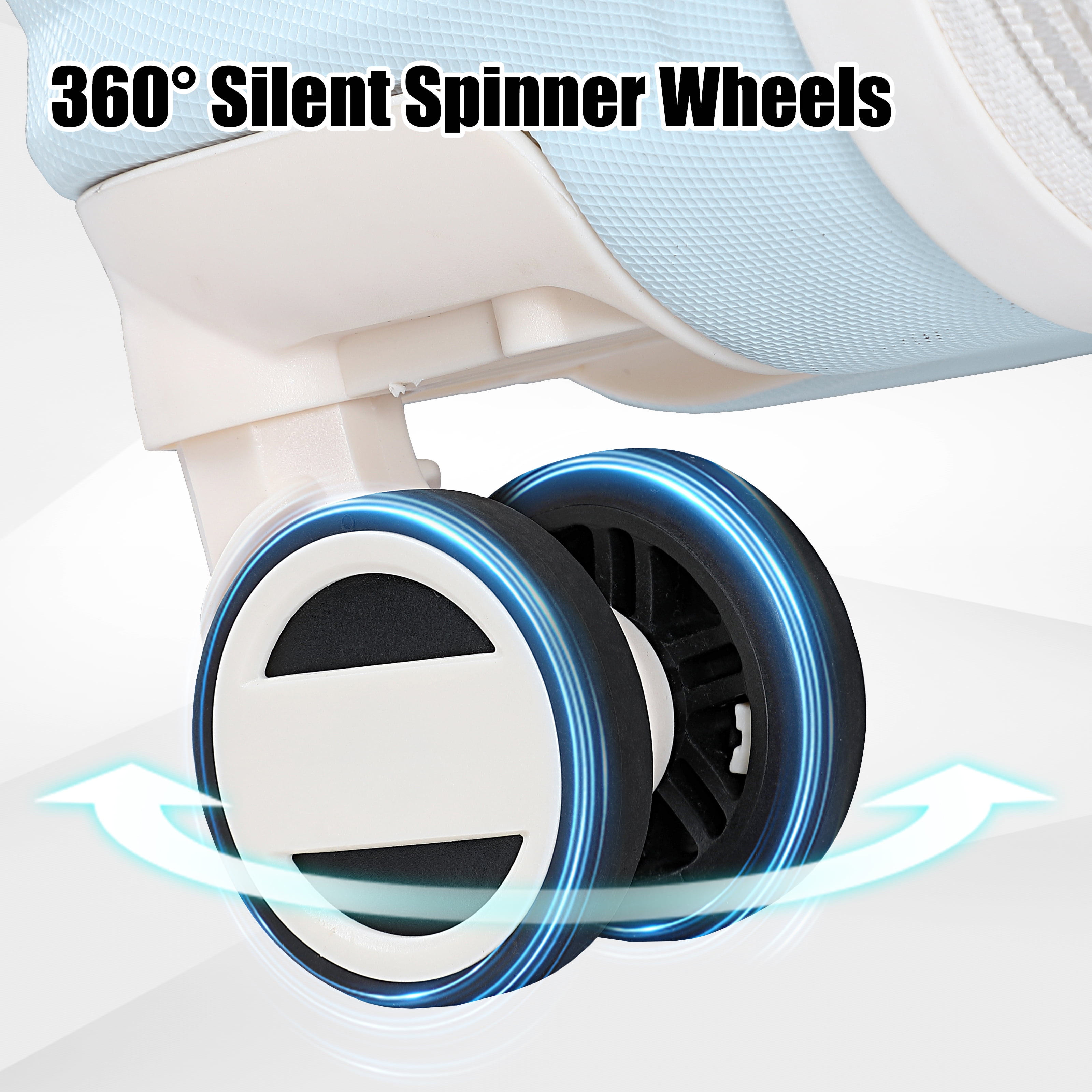 Joyway - 5-Piece Luggage Sets ABS Hardside Spinner Luggage -(Expandable Suitcase20