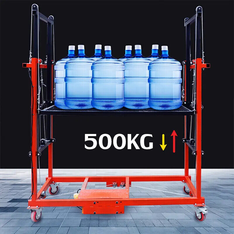 🔥[Limited time price reduction]Multiple Models Foldable Electric Scaffolding Lift Platform(Loads Up To 500KG!)‼️‼️