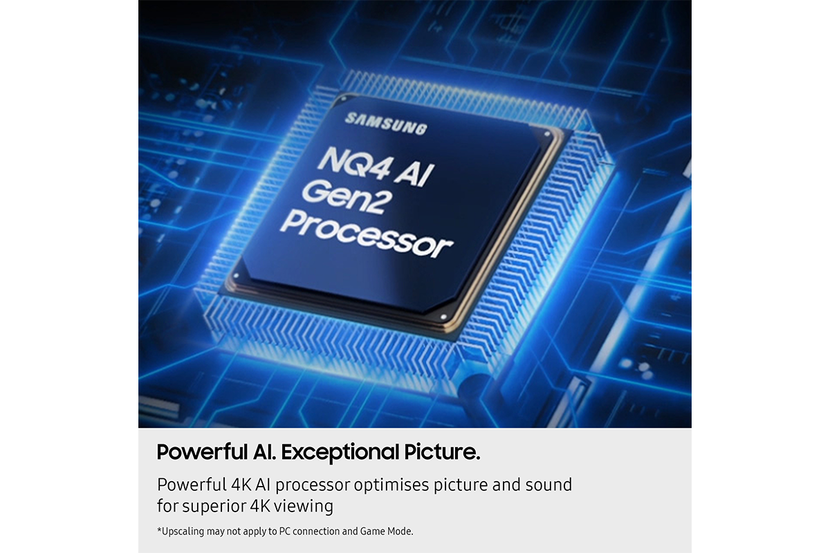 Samsung 50 Inch Neo QLED 4K with Mini LED QN90F Glare Free AI Smart TV