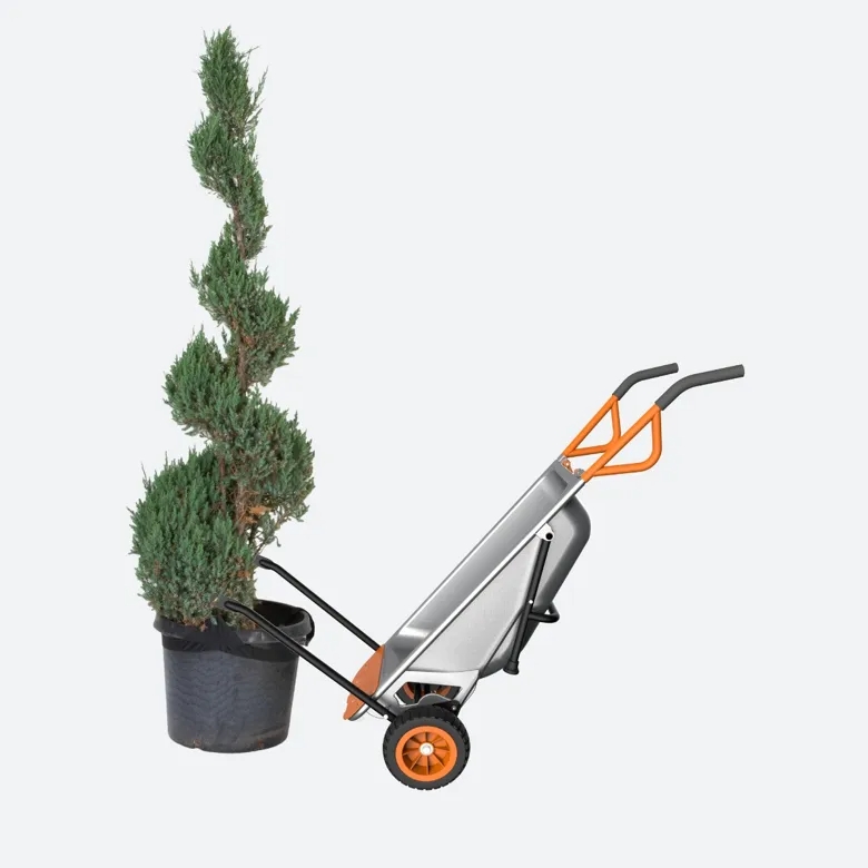 🔥Last Day Offer🔥Aerocart 8-in-1 Yard Cart / Wheelbarrow / Dolly！Pulling soil and wood, super practical!