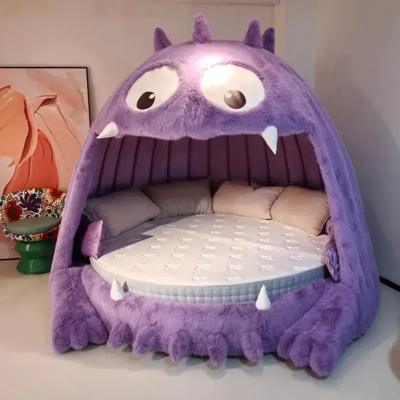 Giant Monster Cozy Plush Oversized Bed