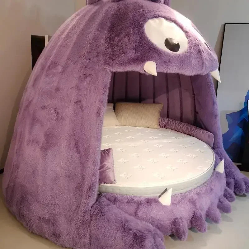 Giant Monster Cozy Plush Oversized Bed