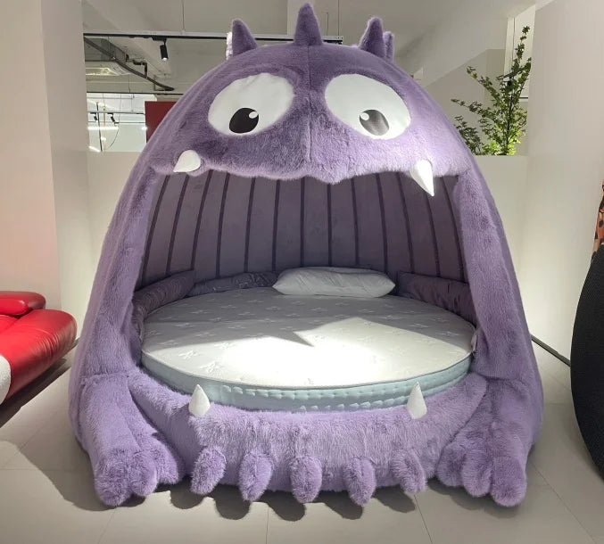 Giant Monster Cozy Plush Oversized Bed
