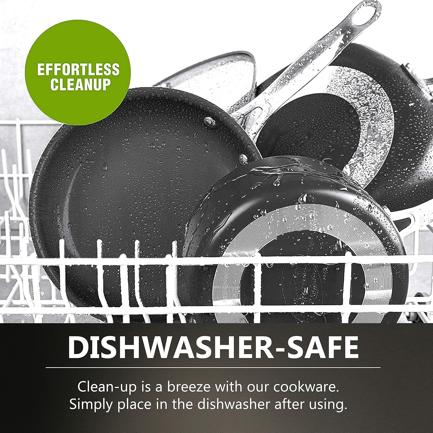 🔥🔥🔥【Last day, historical lowest price】Granitestone Original Stack Master 10 Piece Cookware Set, Triple Layer Nonstick Granite Stone with Diamond infused Coating, Dishwasher Oven Safe, Non-Toxic Pots and Pans