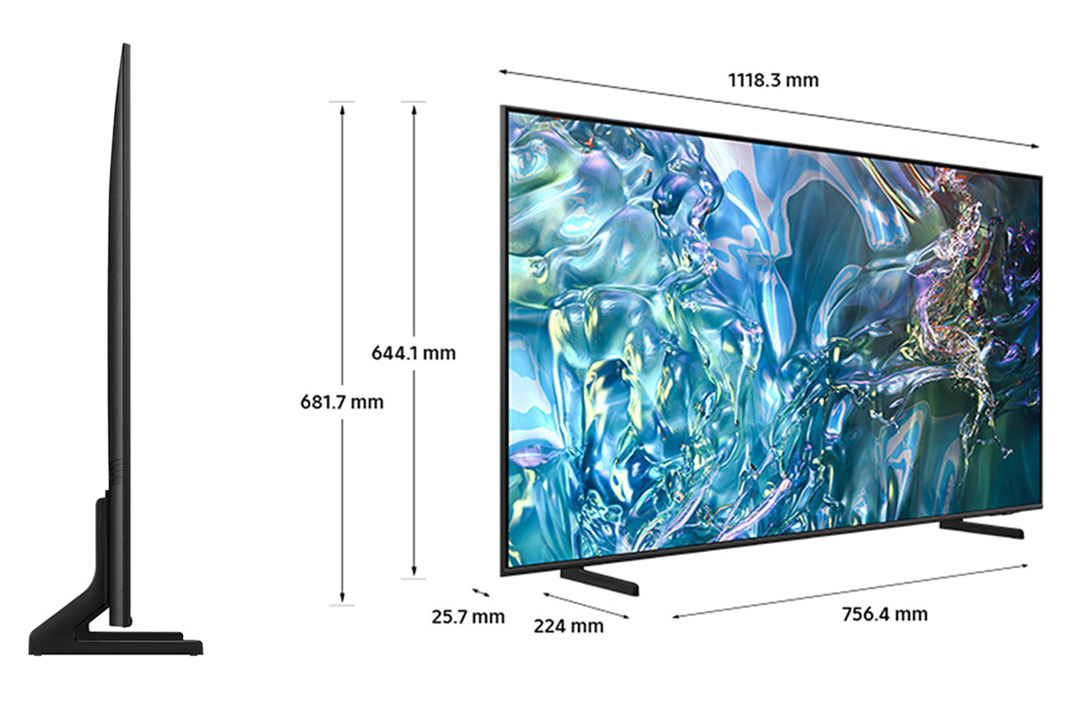 Samsung Q60D  QLED 4K HDR Smart TV (2025) | QE50Q60DAUXXU
