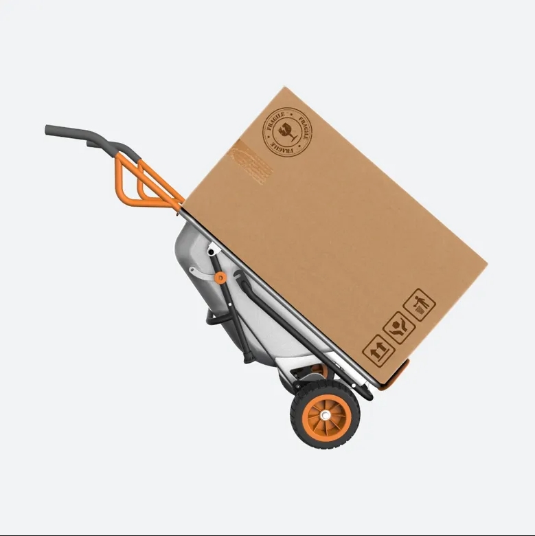 🔥Last Day Offer🔥Aerocart 8-in-1 Yard Cart / Wheelbarrow / Dolly！Pulling soil and wood, super practical!