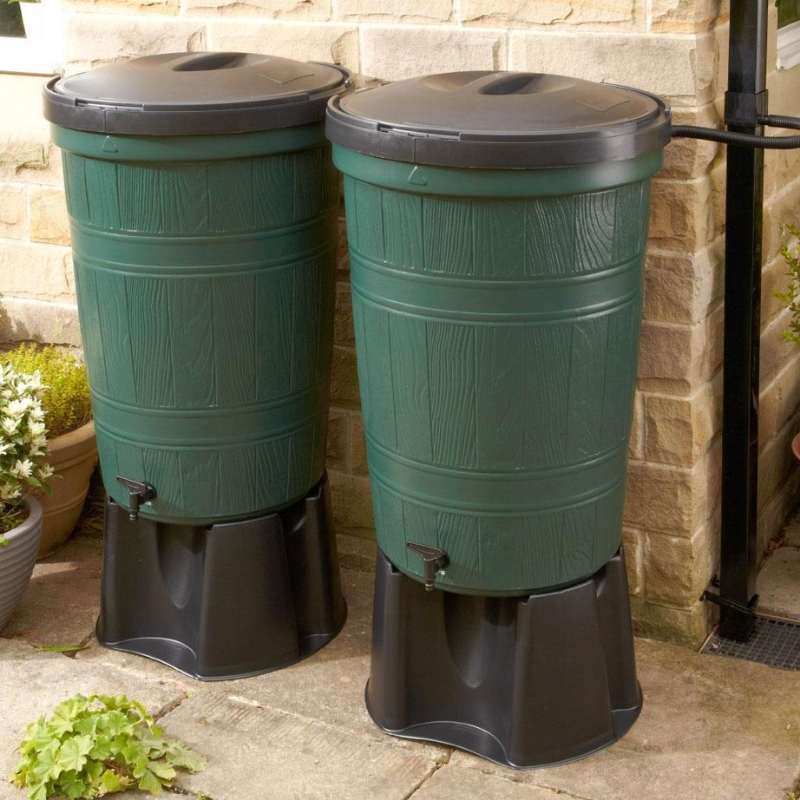 🔥【Buy 1 Get 1 Free】Cloudburst 200 Litre Water Butt Double Kit