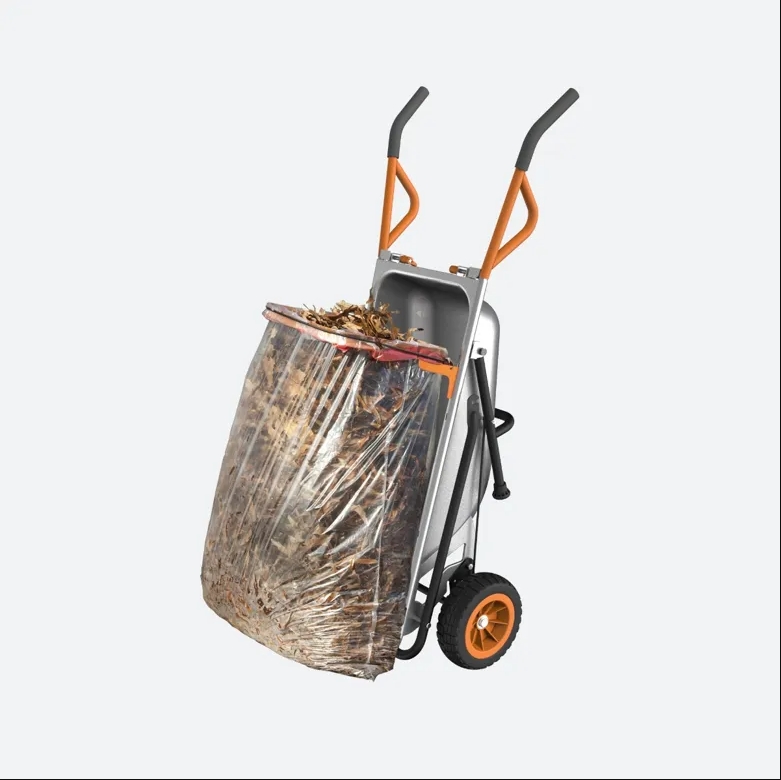 🔥Last Day Offer🔥Aerocart 8-in-1 Yard Cart / Wheelbarrow / Dolly！Pulling soil and wood, super practical!