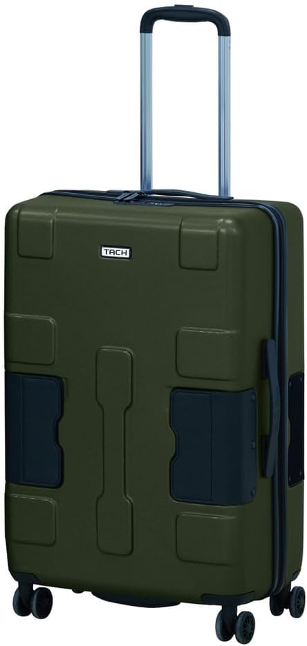 🔥【Last Day For Clearance】Tach V3.1 Connectable Carry On, Medium and Large Hardside Suitcases with Adjustable Handle and 360 Degree Spinner Wheels, a Set of 3