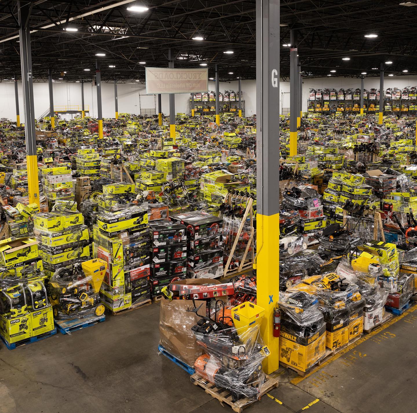 🧰Last day to reduce price!⏳  MIXED TOOLS PALLET – LOT ID: 251035 – Untested Customer Return