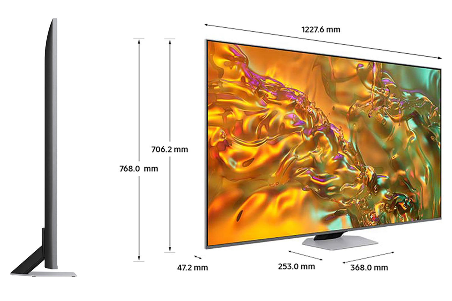 Samsung Q80D 4K HDR QLED Smart TV (2024) | QE55Q80DATXXU