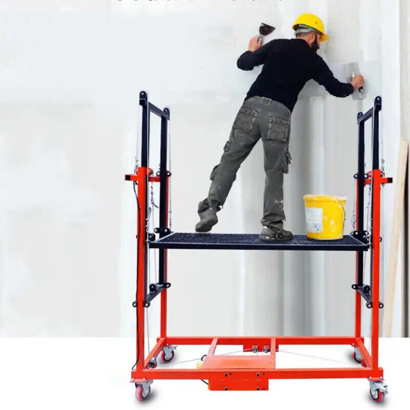 🔥[Limited time price reduction]Multiple Models Foldable Electric Scaffolding Lift Platform(Loads Up To 500KG!)‼️‼️