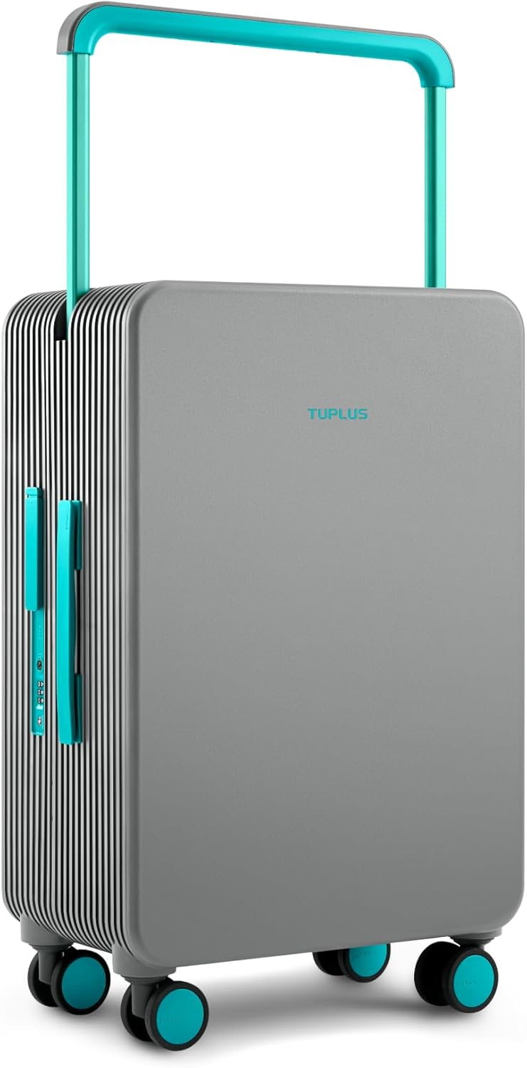 🔥【Factory direct sales, buy 1 get 1 free】TUPLUS Suitcase ABS Hard Shell Luggage with 4 Spinner Wheels Hold Check in Travel Case, Balance Series