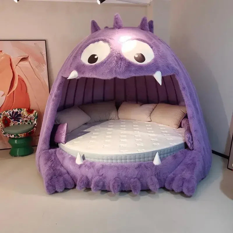 Giant Monster Cozy Plush Oversized Bed