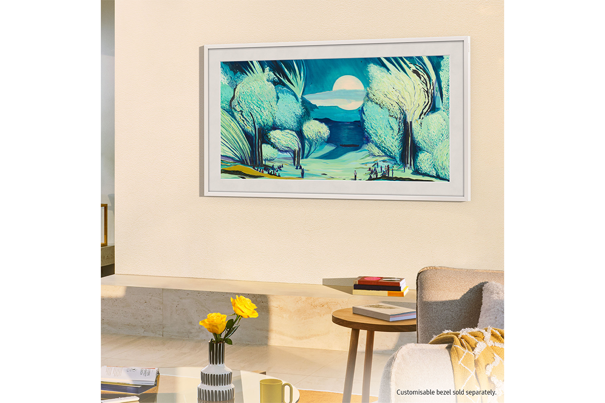 Samsung Inch The Frame, QLED AI Smart TV with Art Mode & Wall Mount