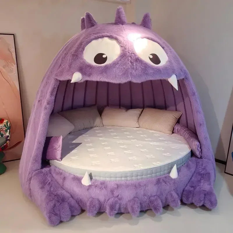 Giant Monster Cozy Plush Oversized Bed