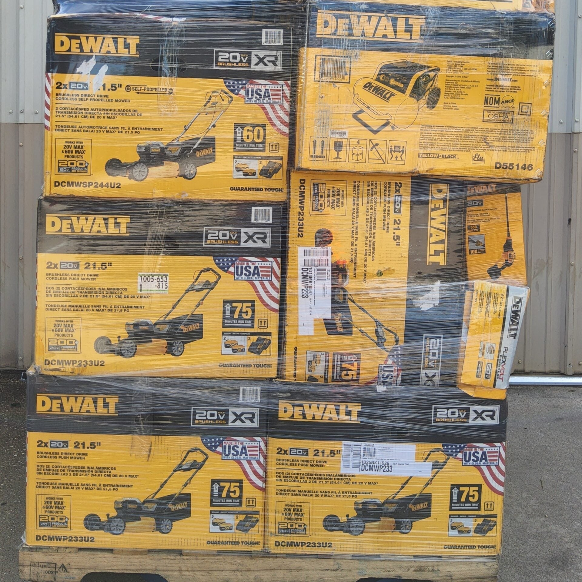 🧰Last day to reduce price!⏳  MIXED TOOLS PALLET – LOT ID: 251035 – Untested Customer Return