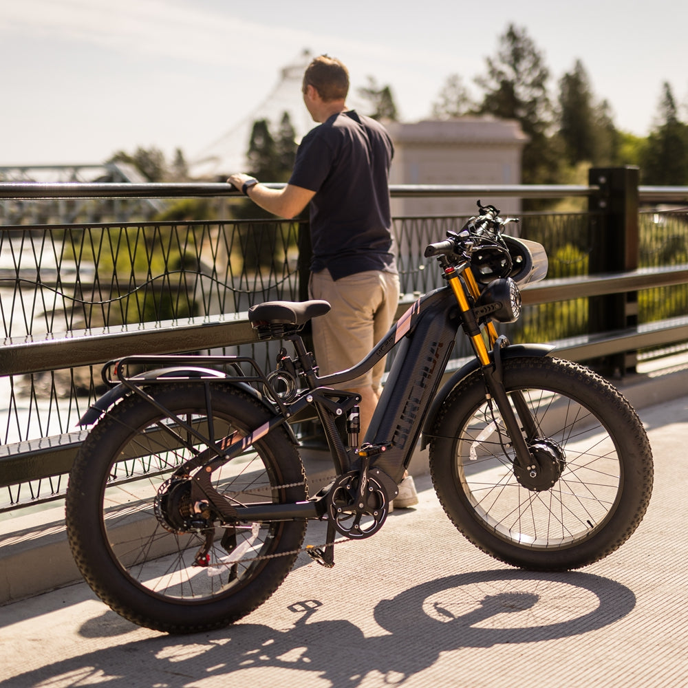 💥HC26 AWD | Dual Motors Long Range Mountain eBike