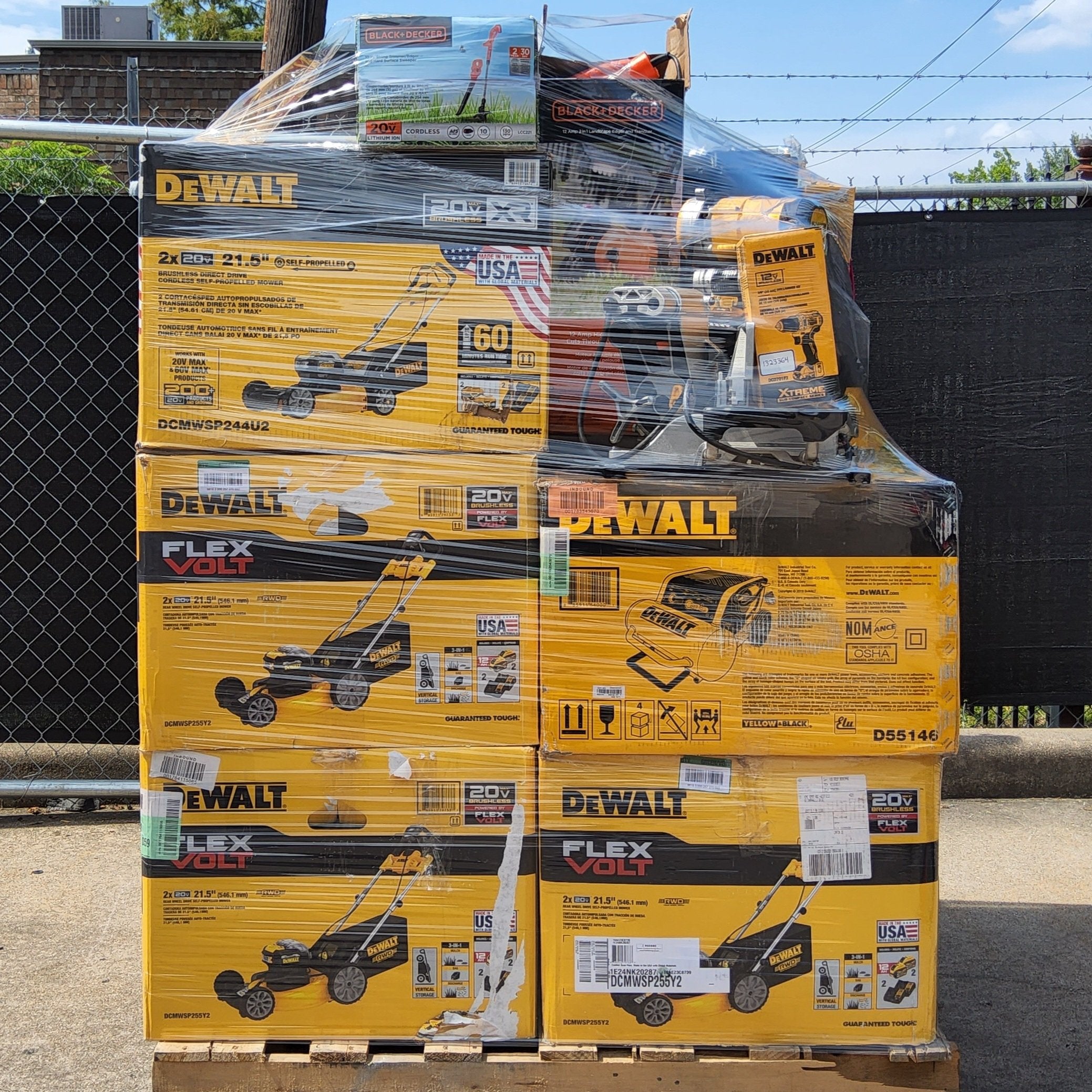 🧰Last day to reduce price!⏳  MIXED TOOLS PALLET – LOT ID: 251035 – Untested Customer Return