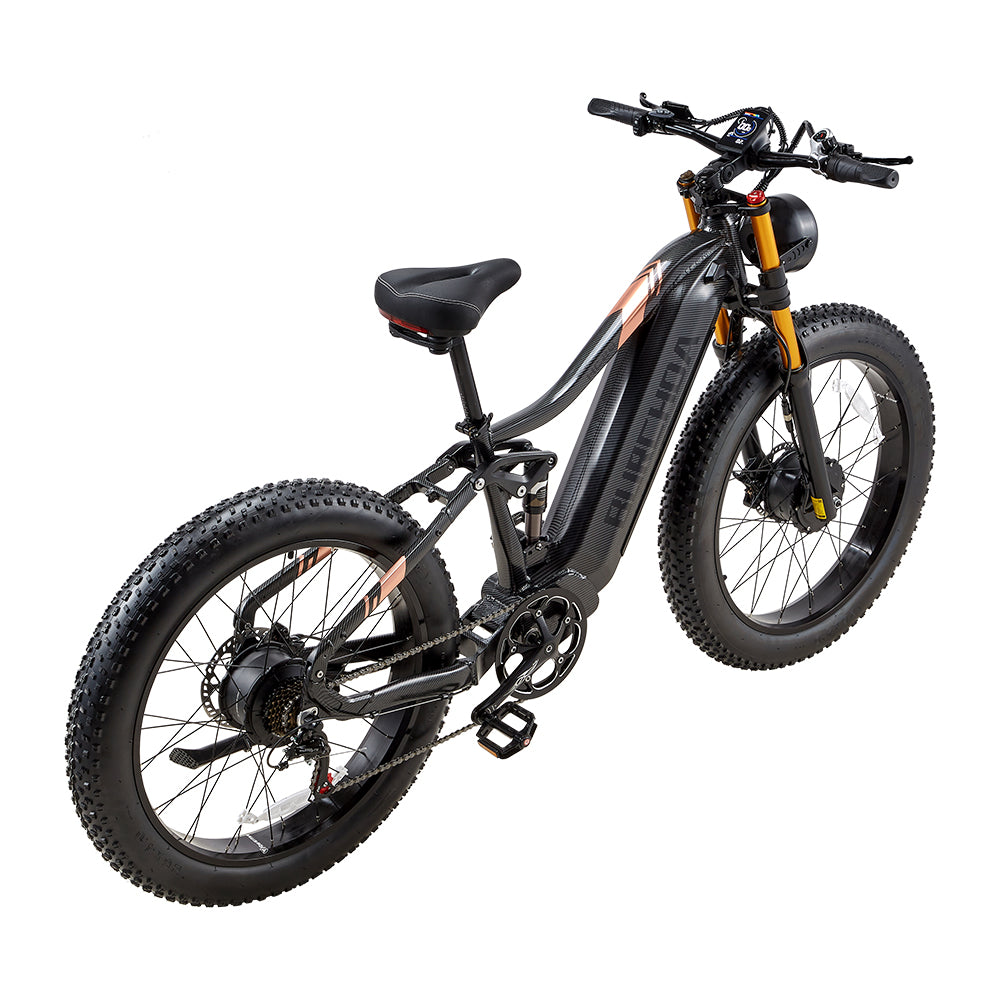 💥HC26 AWD | Dual Motors Long Range Mountain eBike