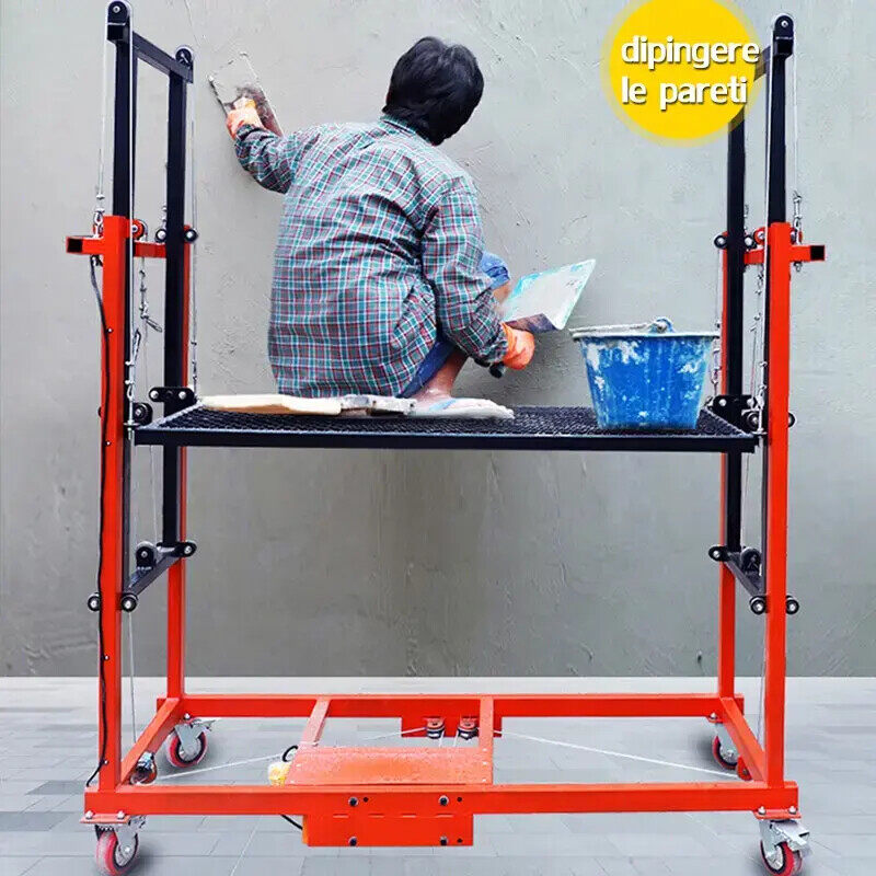 🔥[Limited time price reduction]Multiple Models Foldable Electric Scaffolding Lift Platform(Loads Up To 500KG!)‼️‼️