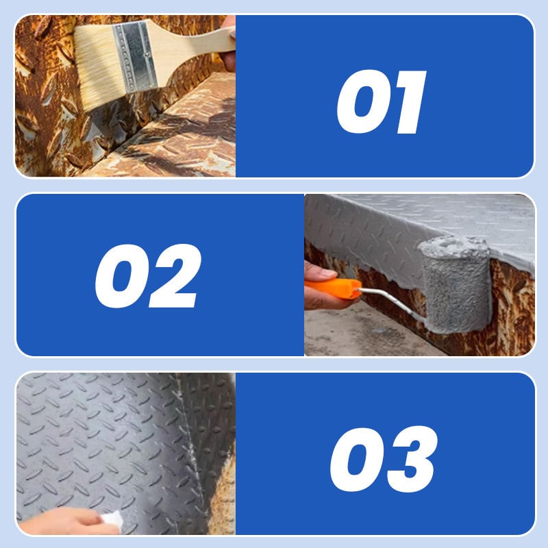 48% OFF 🏆Flash Sale⚡ 50K+ SOLD! Almost Gone-💥🎁🔥2025 New Arrival 🔥Waterproof Rust Remover😮Solve fading, leaking, peeling and rusting