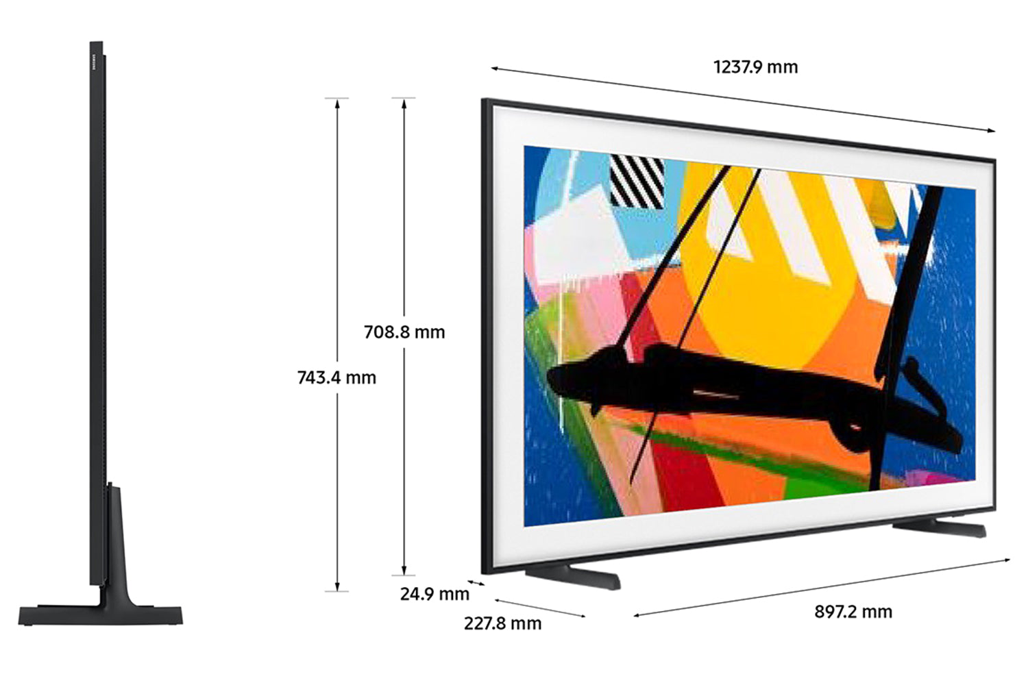 Samsung 55 The Frame Art Mode 4K HDR QLED Smart TV | QE55LS03DAUXXU