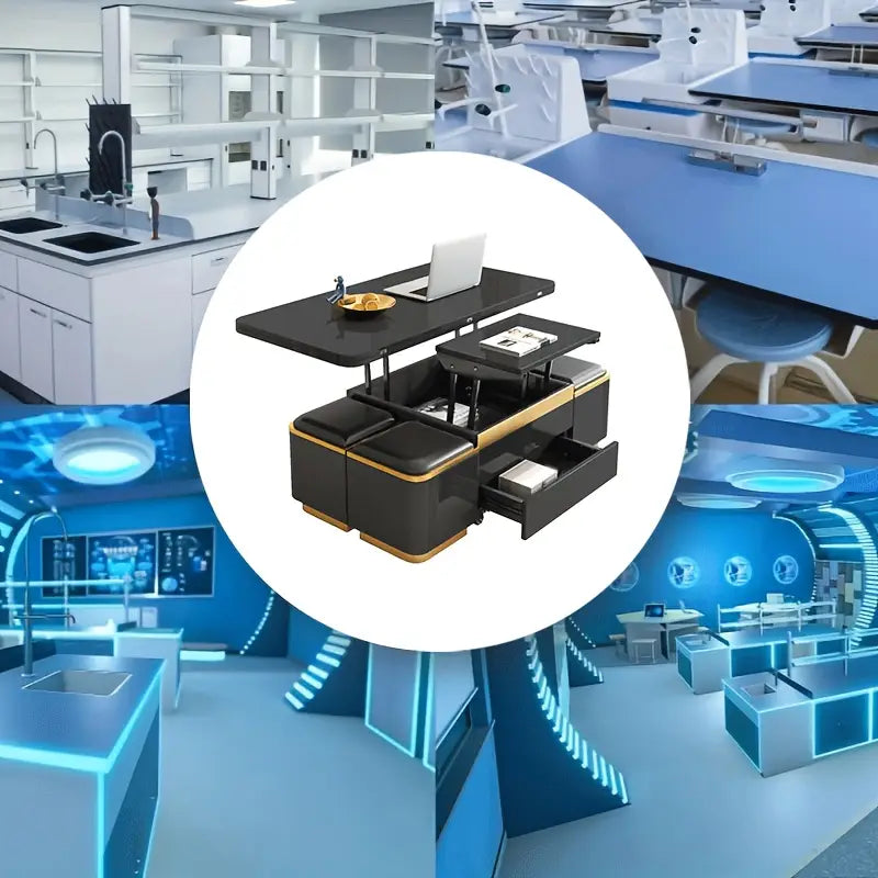 💥【Factory direct sales, buy 1 get 1 free】Multifunctional coffee table