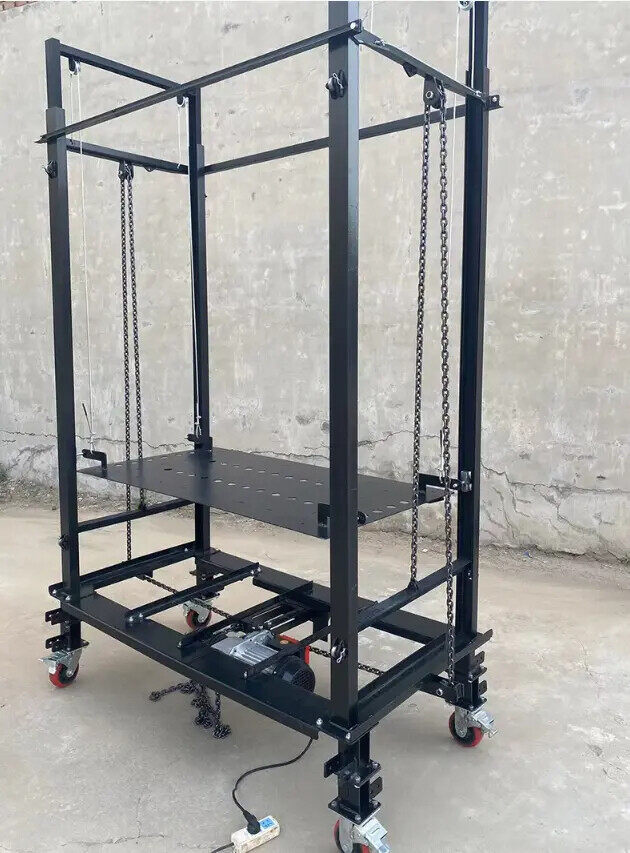 🔥[Limited time price reduction]Multiple Models Foldable Electric Scaffolding Lift Platform(Loads Up To 500KG!)‼️‼️