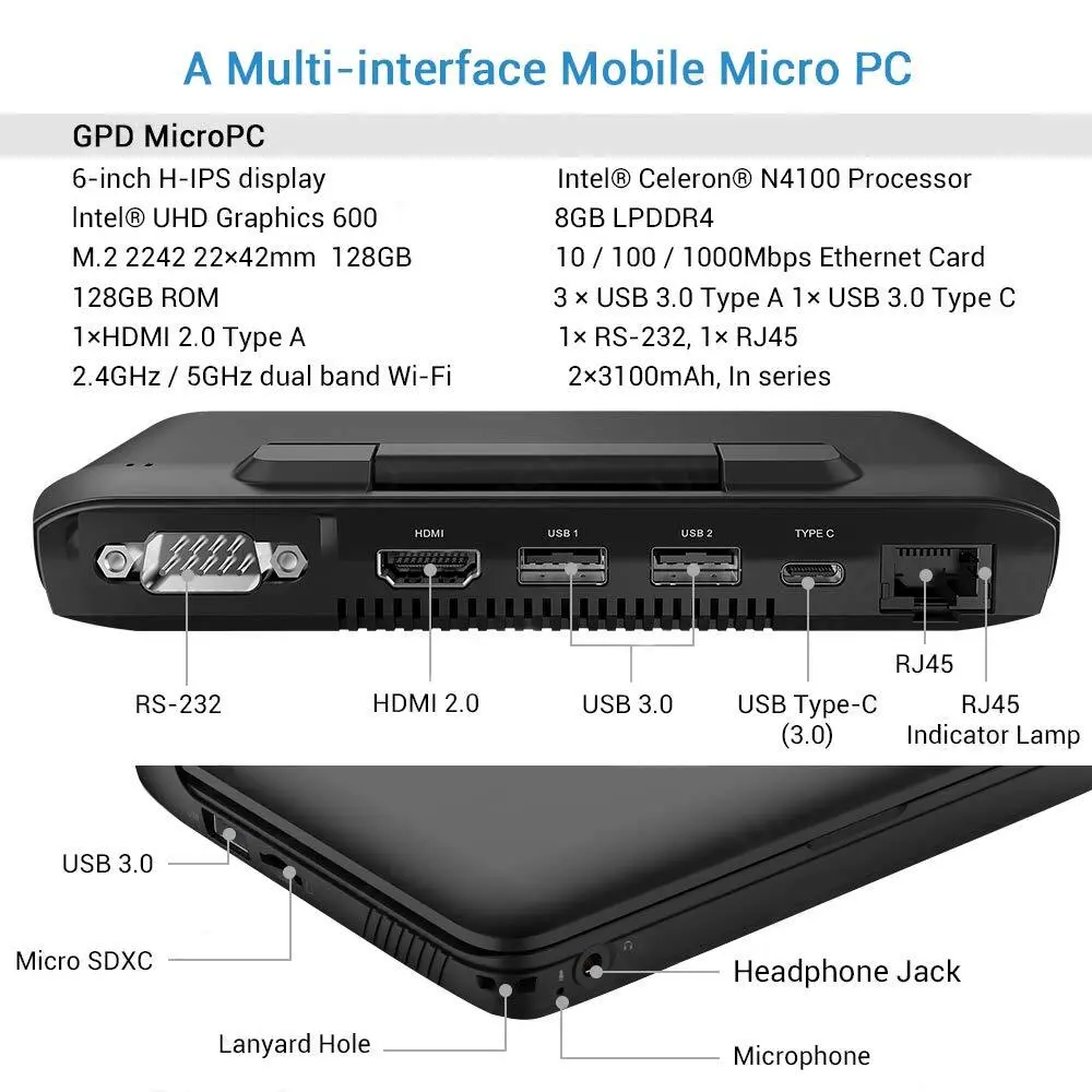 🔥Last Day Promotion🔥Micro PC-Mini Laptop