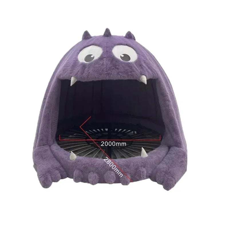 Giant Monster Cozy Plush Oversized Bed