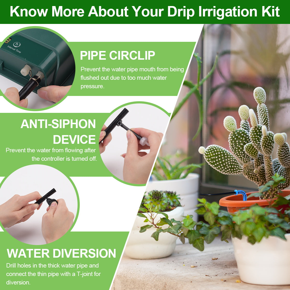 🔥【Buy 1 Get 10 Free】Solar-Powered Drip Irrigation Kit for Effortless Gardening | Multi-Timing Modes | Supporting farm irrigation⭐⭐⭐⭐⭐