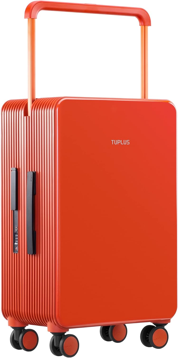 🔥【Factory direct sales, buy 1 get 1 free】TUPLUS Suitcase ABS Hard Shell Luggage with 4 Spinner Wheels Hold Check in Travel Case, Balance Series