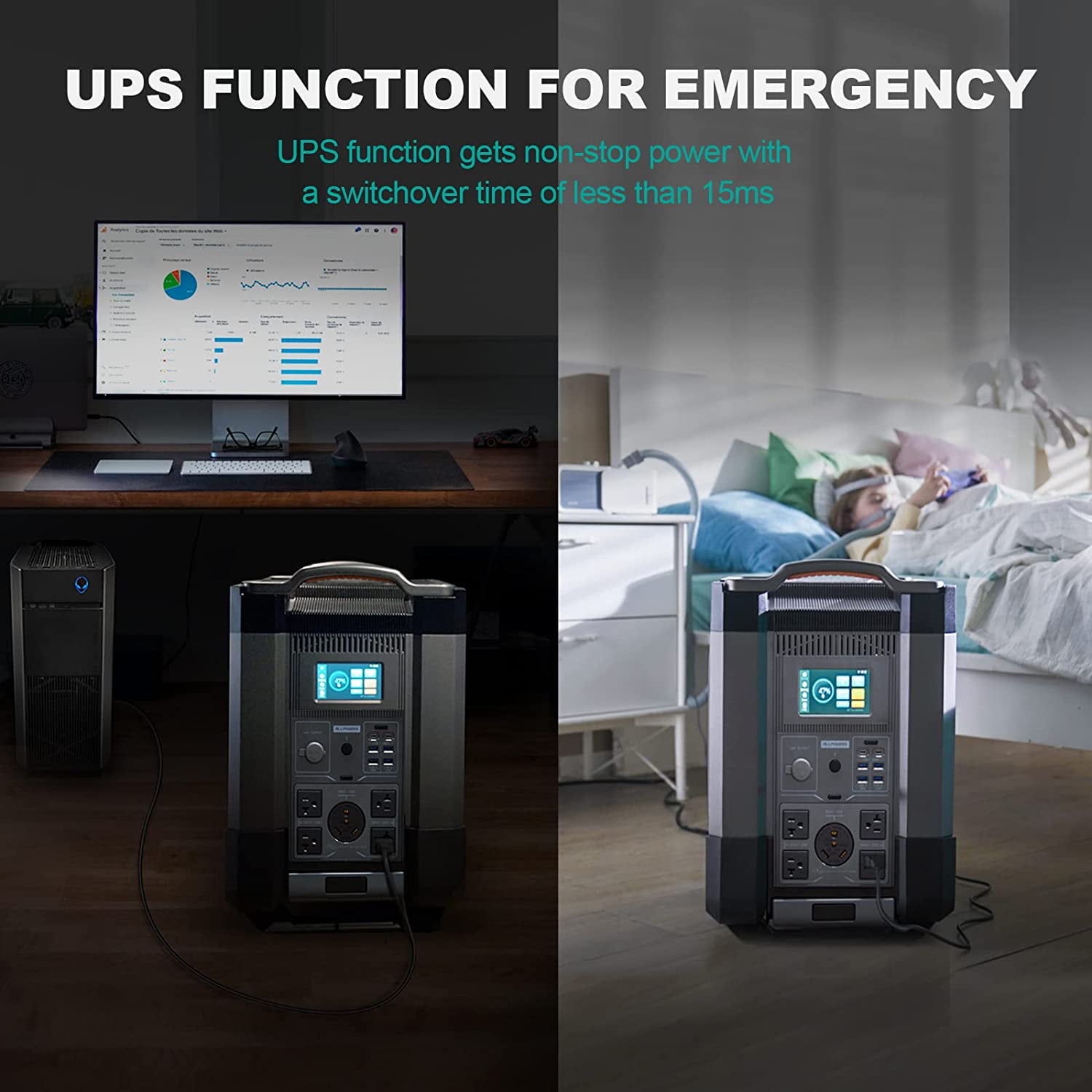 💥Clearance Sale🔥 ALLPOWERS R4000 Portable Solar Generator Kit