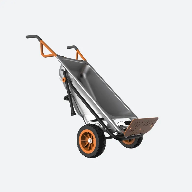 🔥Last Day Offer🔥Aerocart 8-in-1 Yard Cart / Wheelbarrow / Dolly！Pulling soil and wood, super practical!