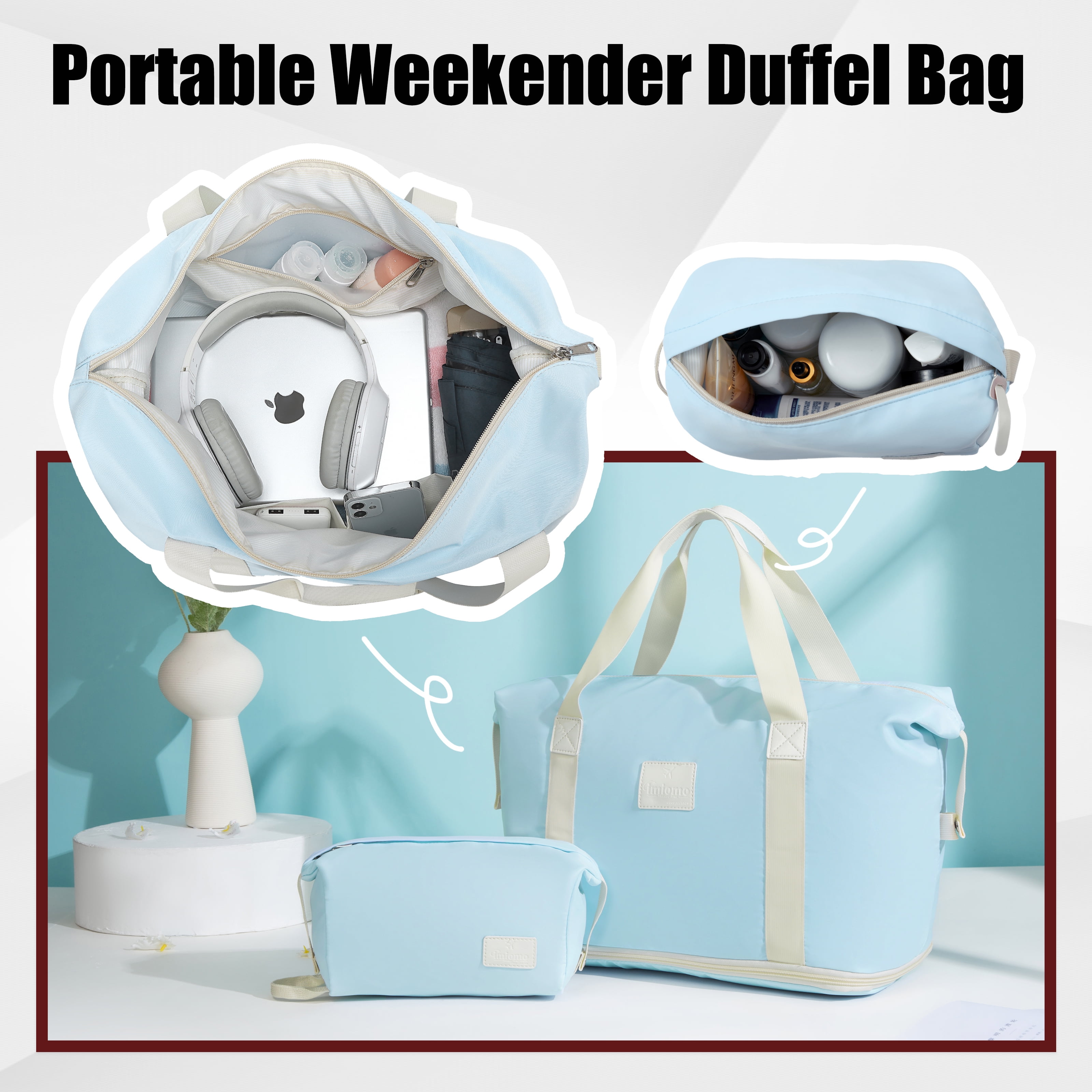 Joyway - 5-Piece Luggage Sets ABS Hardside Spinner Luggage -(Expandable Suitcase20