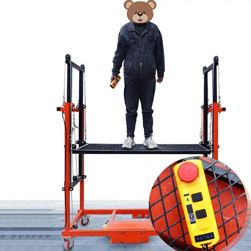 🔥[Limited time price reduction]Multiple Models Foldable Electric Scaffolding Lift Platform(Loads Up To 500KG!)‼️‼️