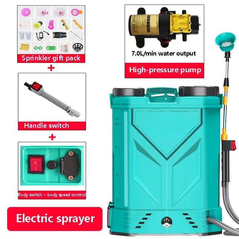 Cordless High-Pressure Electric Backpack Agricultural Sprayer