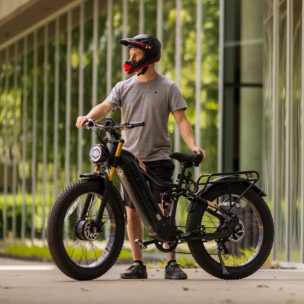 💥HC26 AWD | Dual Motors Long Range Mountain eBike