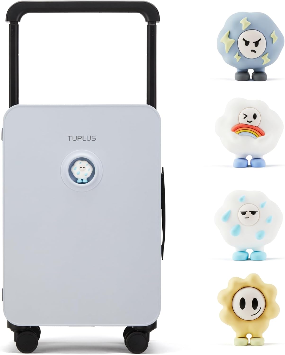 🔥【Factory direct sales, buy 1 get 1 free】TUPLUS Suitcase ABS Hard Shell Luggage with 4 Spinner Wheels Hold Check in Travel Case, Balance Series