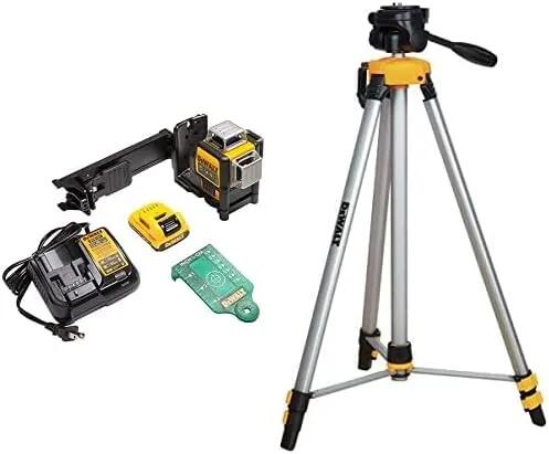 🔥 Ultimi Pezzi 🔥 Livella Laser con Treppiedi – Compatibile con Batteria Dewalt 20V