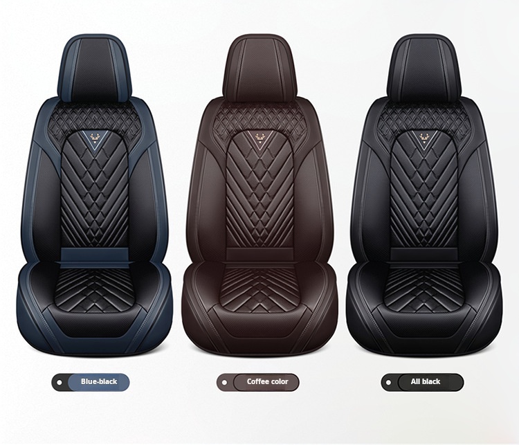 🚗Fits all car models🚗 Premium Leather Seat Covers – Elegant Comfort for Your Car!