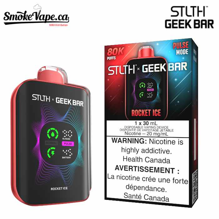 STLTH X GEEK BAR 80K Disposable - 4pcs Display [Stamped]