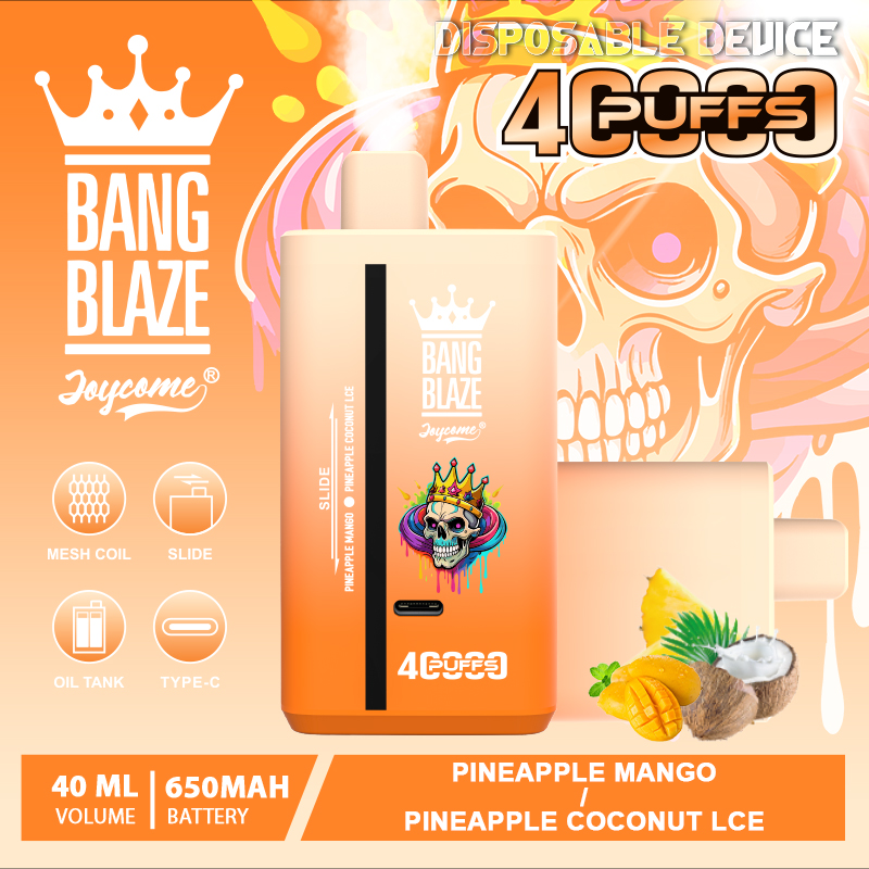 Bang Blaze 40000 40K Puffs 2% 3% 5% Nicotine Double Taste Disposable Vape