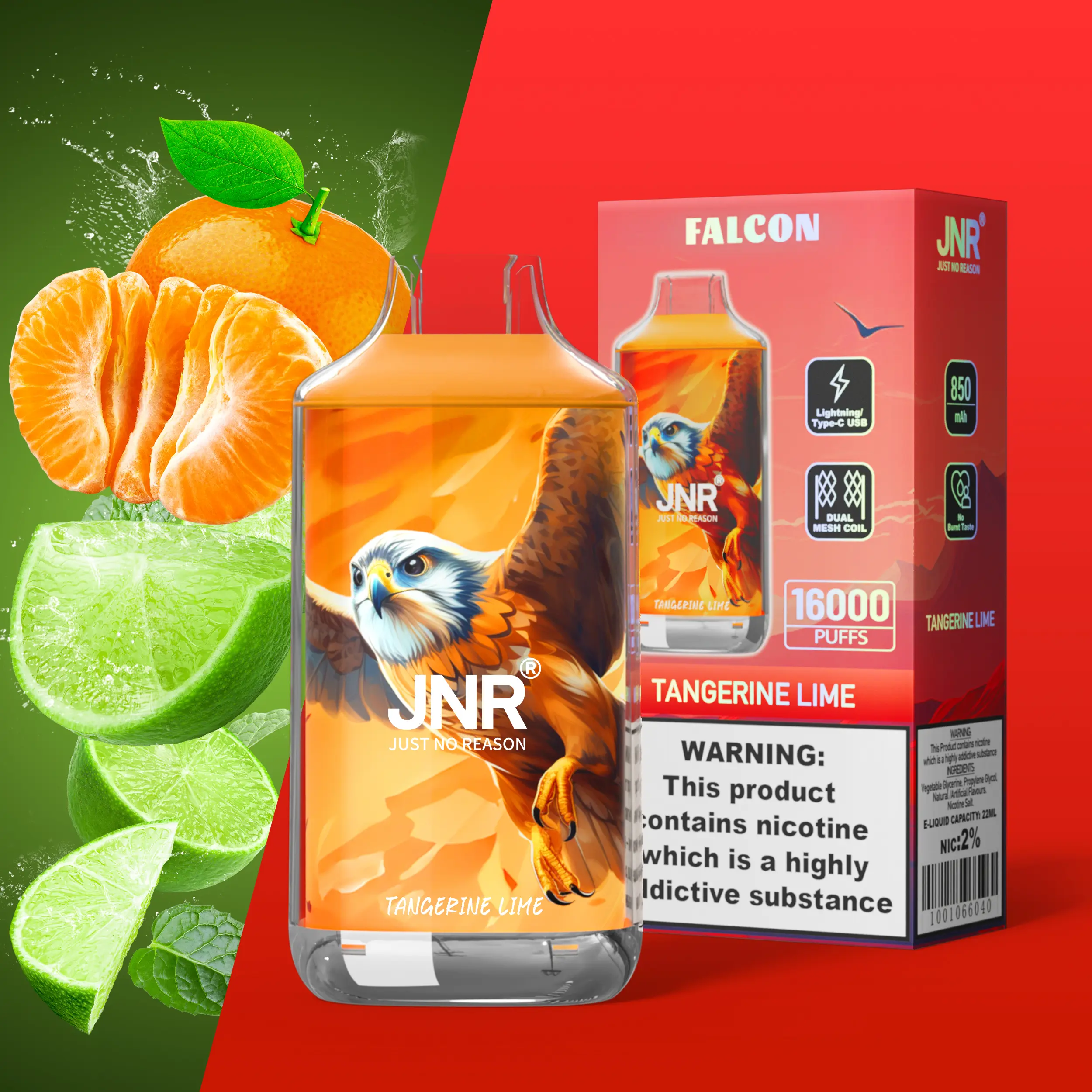JNR FALON 16000 16K Puffs Original Edition Disposable Vape
